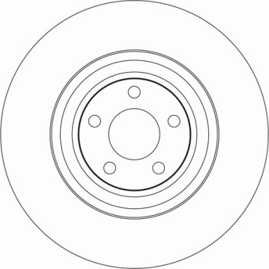 TRW | Bremsscheibe | DF4268S