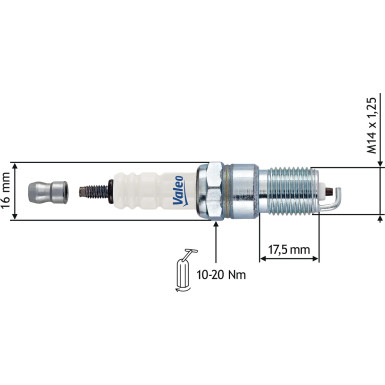 Valeo | Zündkerze | 246883