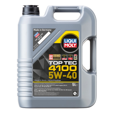 Liqui Moly 3701 Top Tec 4100 5W-40 Motoröl 5l