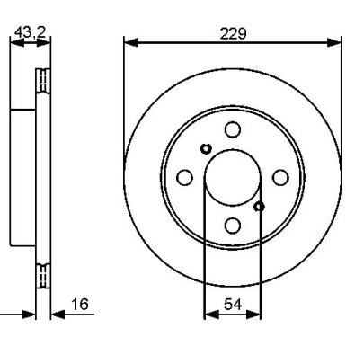 BOSCH | Bremsscheibe | 0 986 479 417