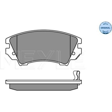 Meyle | Bremsbelagsatz, Scheibenbremse | 025 244 1219/W Meyle | Bremsbelagsatz, Scheibenbremse | 025 244 1219/W