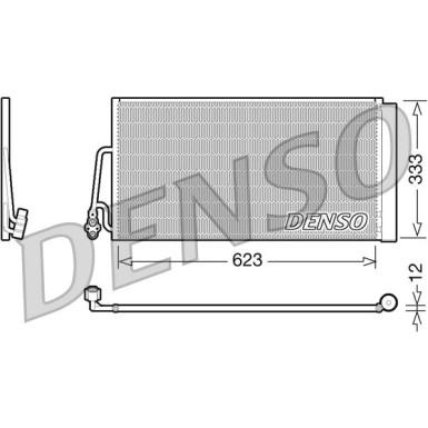 Denso | Kondensator, Klimaanlage | DCN05102