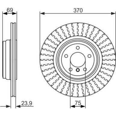 BOSCH | Bremsscheibe | 0 986 479 730