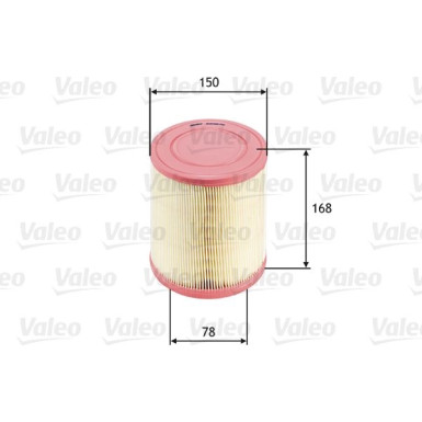 Valeo | Luftfilter | 585676