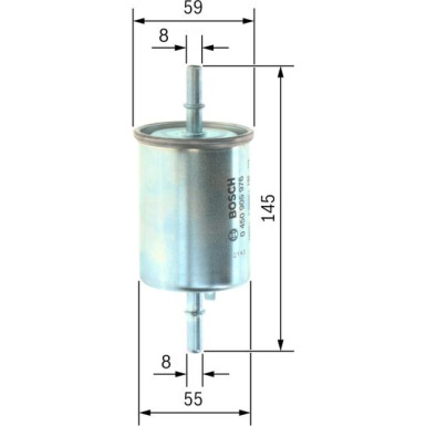 BOSCH | Kraftstofffilter | 0 450 905 976