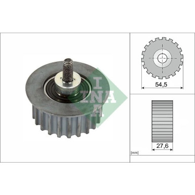 INA | Umlenk-/Führungsrolle, Zahnriemen | 532 0998 10