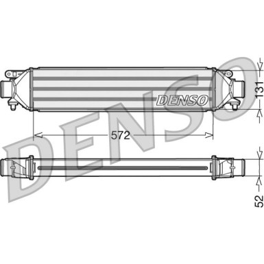 Denso | Ladeluftkühler | DIT09107