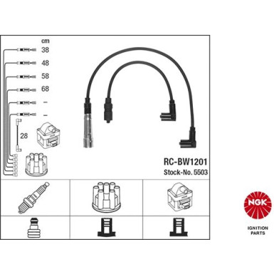 NGK | Zündleitungssatz | 5503