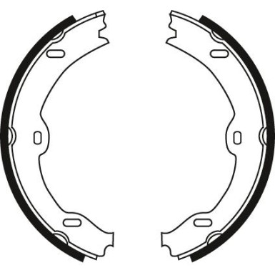 TRW | Bremsbackensatz, Feststellbremse | GS8721