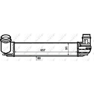 NRF | Ladeluftkühler | 30481