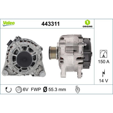 Valeo | Generator | 443311 Valeo | Generator | 443311