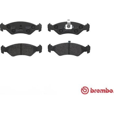 Brembo | Bremsbelagsatz, Scheibenbremse | P 24 044