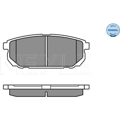 Meyle | Bremsbelagsatz, Scheibenbremse | 025 240 5815/W