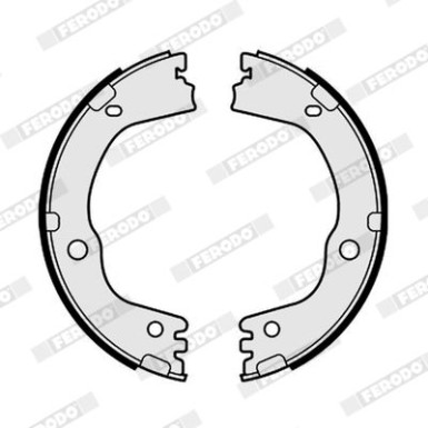 Ferodo | Bremsbackensatz, Feststellbremse | FSB4198