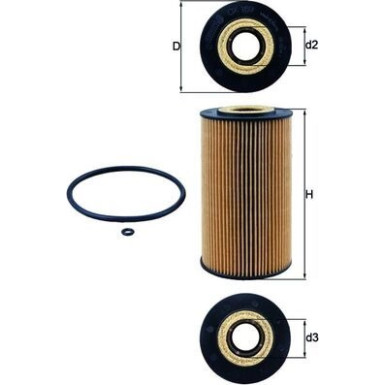 Knecht | Ölfilter | OX 169D