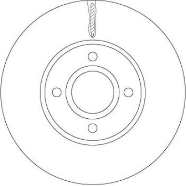 TRW | Bremsscheibe | DF6898