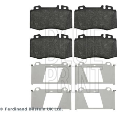 Blue Print | Bremsbelagsatz, Scheibenbremse | ADU174281