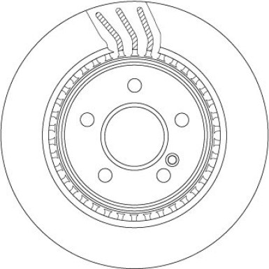 TRW | Bremsscheibe | DF4864S