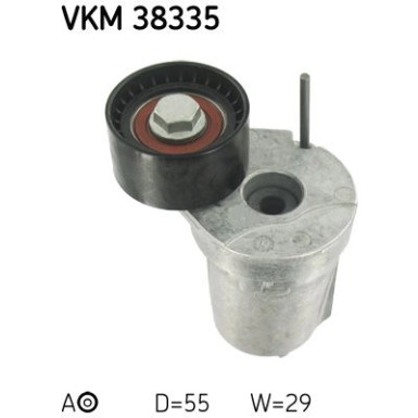 SKF | Spannrolle, Keilrippenriemen | VKM 38335