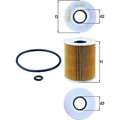 Knecht | Ölfilter | OX 203D