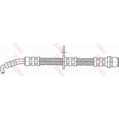 TRW | Bremsschlauch | PHD411