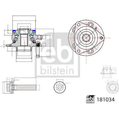 FEBI BILSTEIN 181034 Radlagersatz