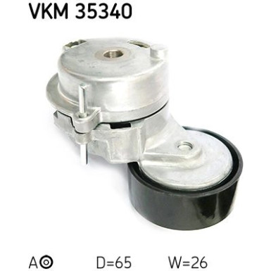 SKF | Spannrolle, Keilrippenriemen | VKM 35340