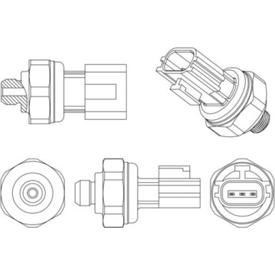 Mahle | Druckschalter, Klimaanlage | ASE 8 000P