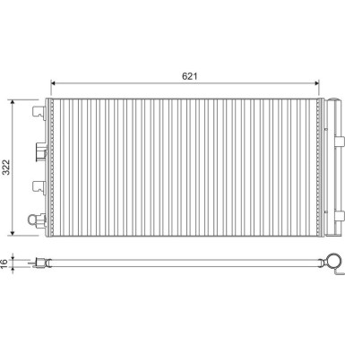 Valeo | Kondensator, Klimaanlage | 814178