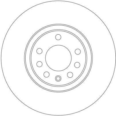 TRW | Bremsscheibe | DF4246