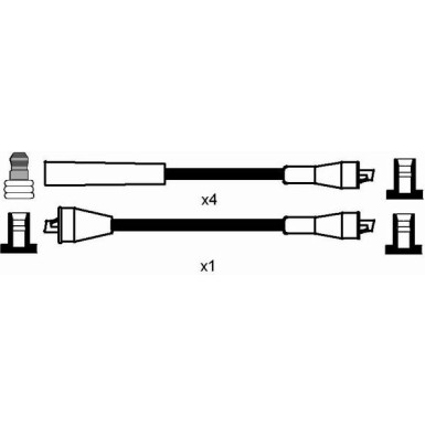 NGK | Zündleitungssatz | 0772