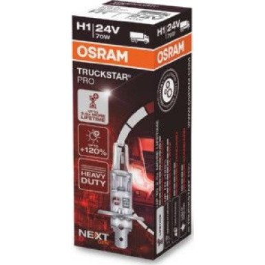 Osram | Glühlampe, Fernscheinwerfer | Truckstar® PRO H1 Faltschachtel | 64155TSP