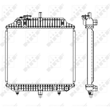 NRF | Kühler, Motorkühlung | 504271