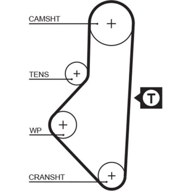 Gates | Zahnriemen | 5050XS