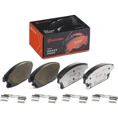 Brembo | Bremsbelagsatz, Scheibenbremse | P 59 077X Brembo | Bremsbelagsatz, Scheibenbremse | P 59 077X