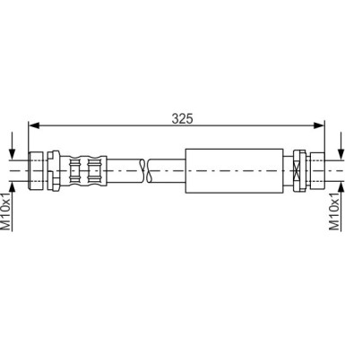 BOSCH | Bremsschlauch | 1 987 476 994