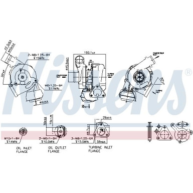 Nissens | Lader, Aufladung | 93239