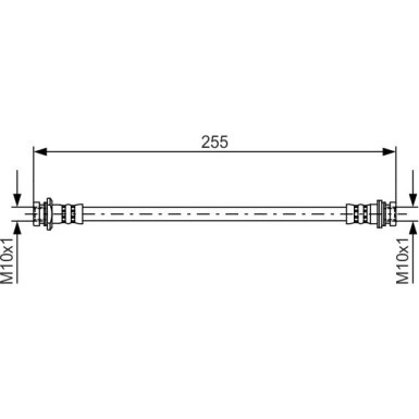 BOSCH | Bremsschlauch | 1 987 481 402