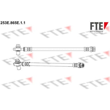 FTE | Bremsschlauch | 9240415