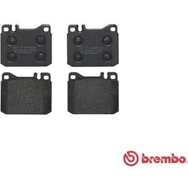 Brembo | Bremsbelagsatz, Scheibenbremse | P 50 002