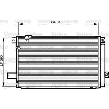 Valeo | Kondensator, Klimaanlage | 814213