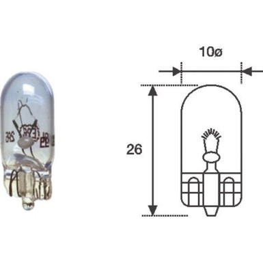 Magneti Marelli | Glühlampe | 002051900000