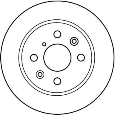 TRW | Bremsscheibe | DF4020