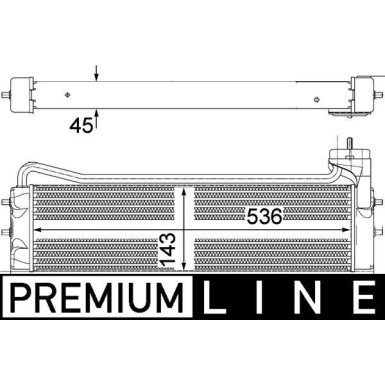 Mahle | Ölkühler, Motoröl | CLC 110 000P