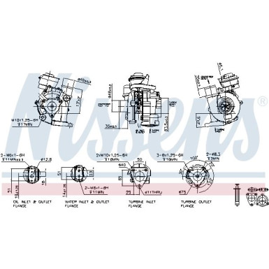 Nissens | Lader, Aufladung | 93217