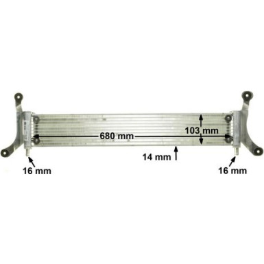 Mahle | Niedertemperaturkühler, Ladeluftkühler | CIR 6 000P