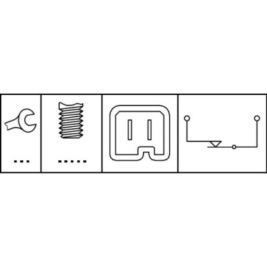 Hella | Bremslichtschalter | 6DD 008 622-171