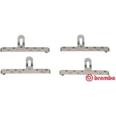 Brembo | Zubehörsatz, Scheibenbremsbelag | A 02 303