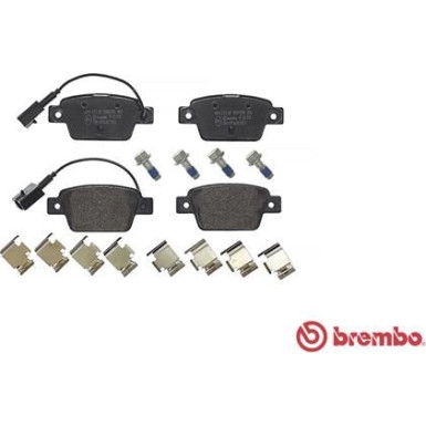 Brembo | Bremsbelagsatz, Scheibenbremse | P 23 135