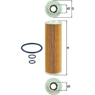 Knecht | Ölfilter | OX 183/5D